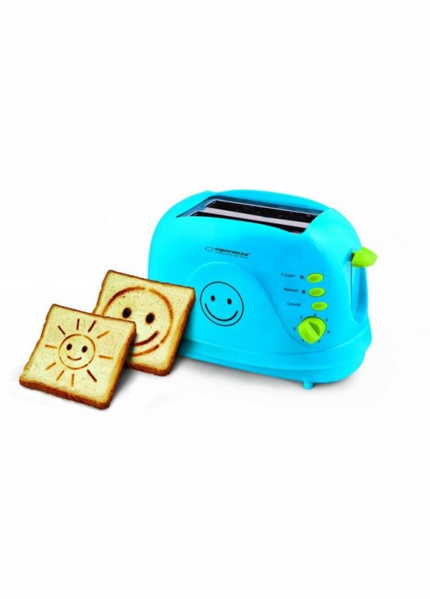 Тостер EKT003B-Blue 750 Вт синій Esperanza (364790737)