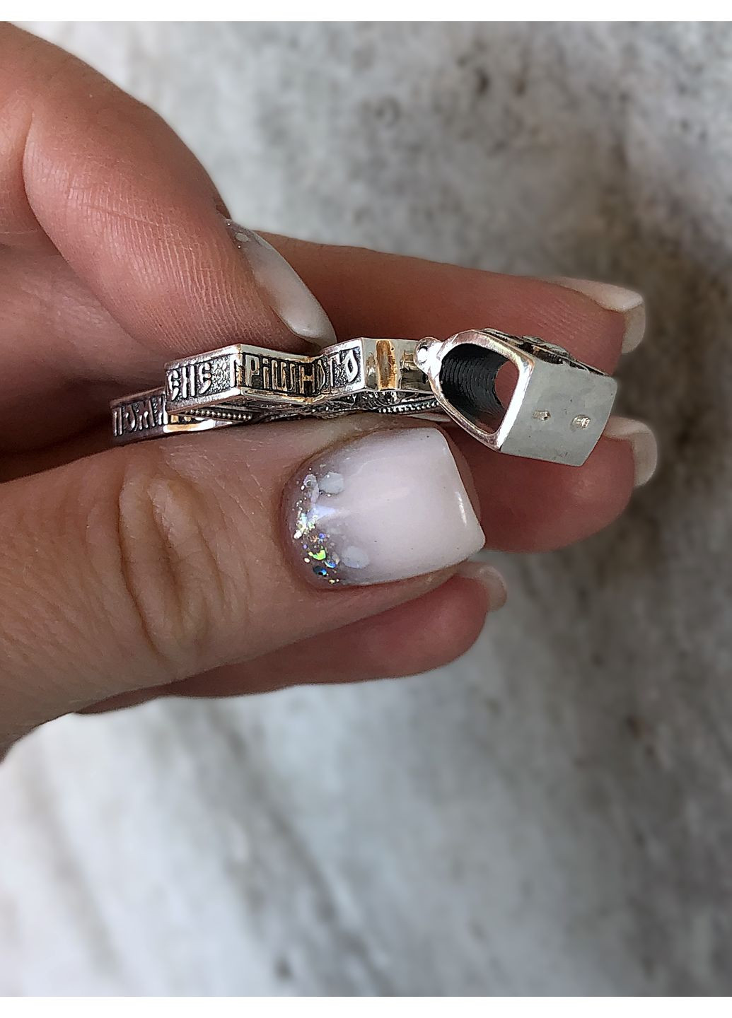 Мужской православный крест с молитвой Серебро 925. Кулон защитный Святой Николай DeLoS (355877828)