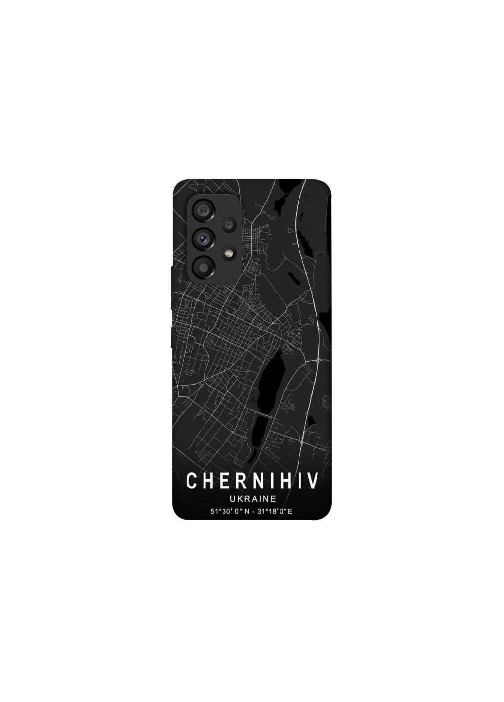 Чехол на Samsung Galaxy A53 5G Chernihiv map Frontalka (365304972)
