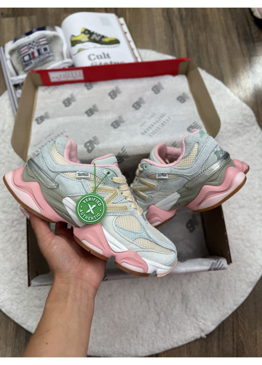 КРОСІВКИ ЖІНОЧІ NEW BALANCE 9060 JOE FRESHGOODS INSIDE VOICES BABY SHOWER BLUE НЬЮ БЕЛАНС 9060 No Brand комбіновані демісезони (367171676)