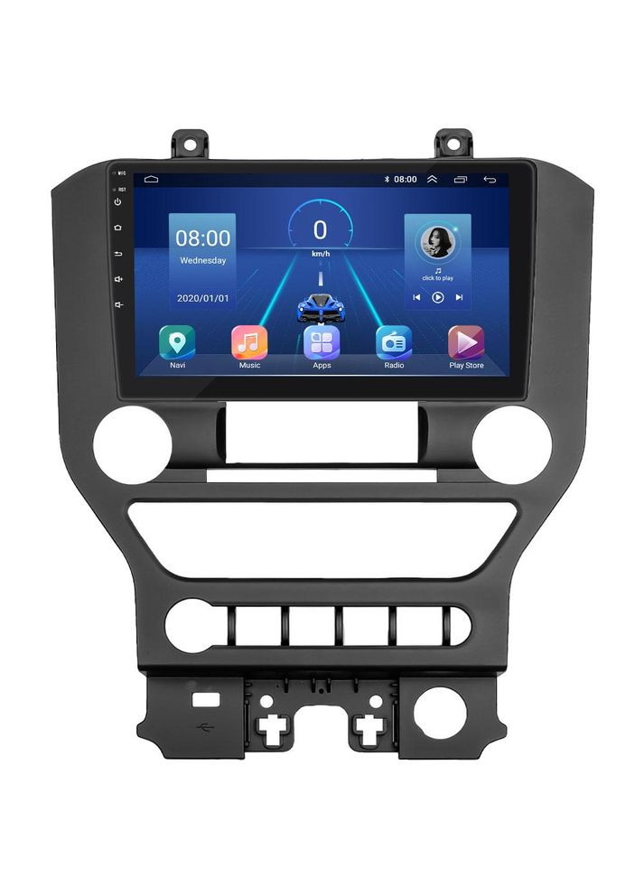 Штатна магнітола для Ford Mustang VI 2014-2017 екран 9" 4/64Gb 4G Wi-Fi GPS Top 1 шт. Lesko (336203572)