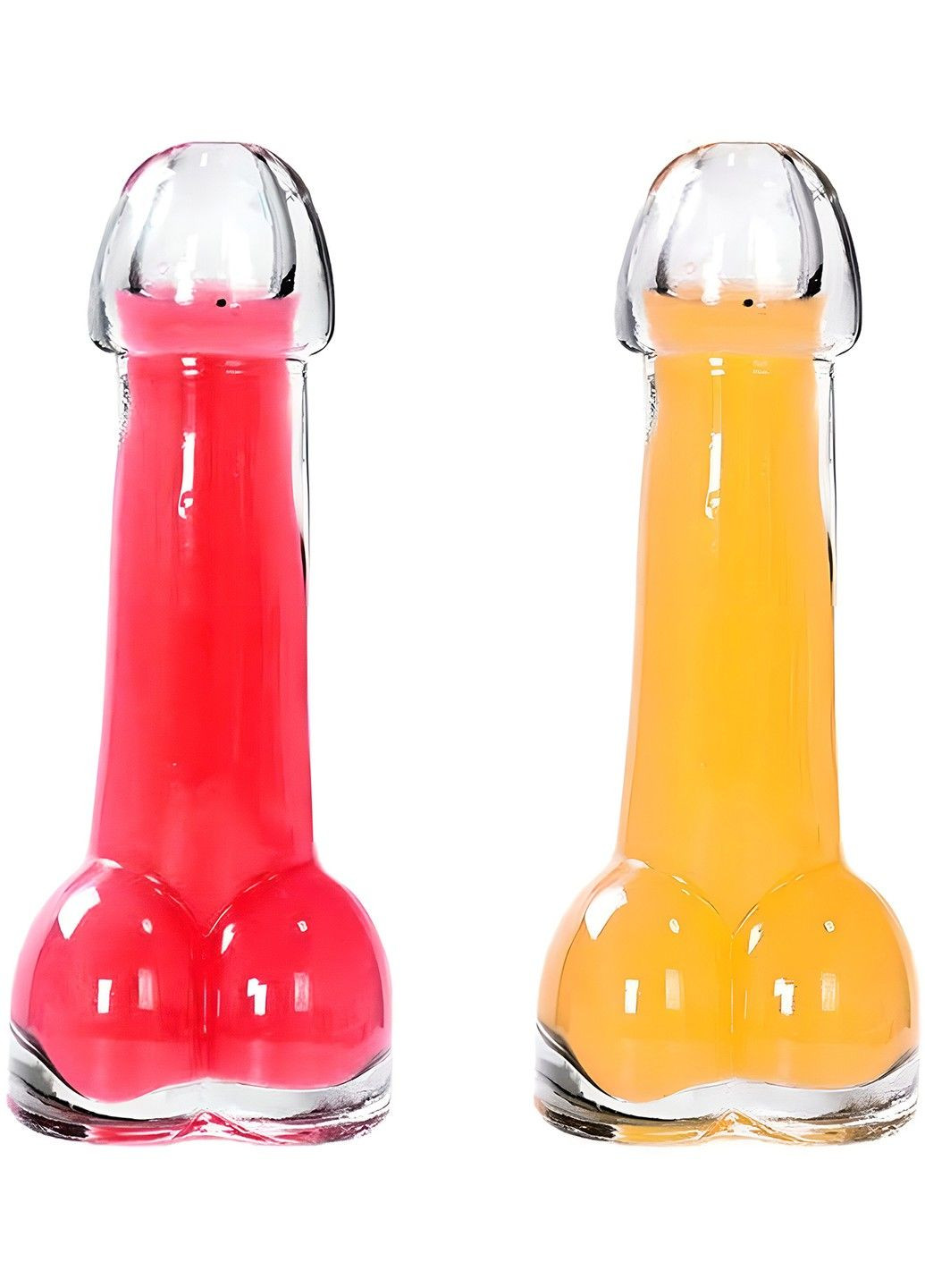 Стеклянный бокал в форме мужского пениса 100 ml LIBO (284279228)