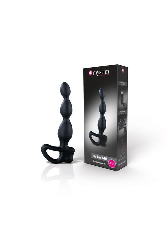 Массажер простаты с изменяемым изгибом Big Bend-it! для электростимулятора Mystim (335387352)