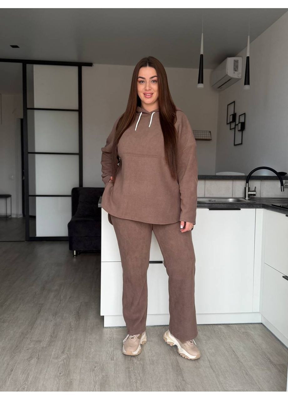 Женский теплый костюм из мягенького Полара на Флисе Nositi 258-1-750 (370547581)