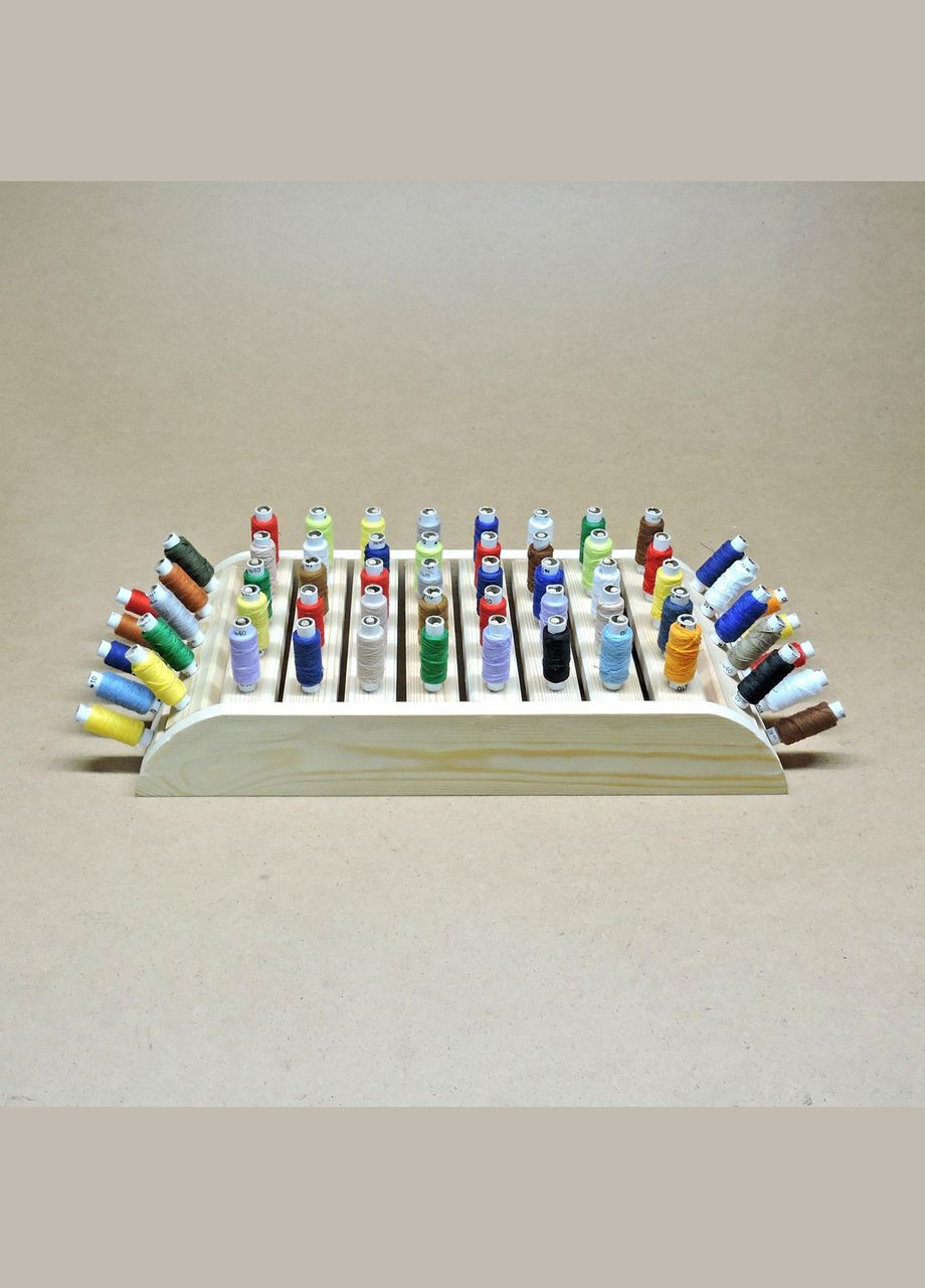 Органайзер для ниток из дерева Меланж 5х12 (НТК-5121200) No Brand (328910184)