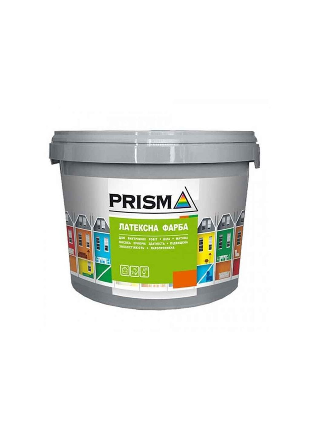 Краска Интерьерная 1,2кг латексная Prisma (359433670)