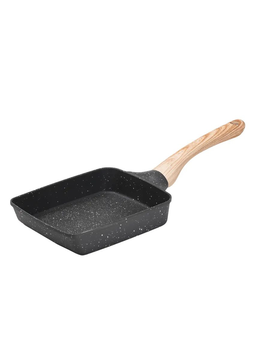 Сковорода тамагоякі з антипригарним покриттям 18,5*15*3,8 см, сірий Breakfast (322421194)