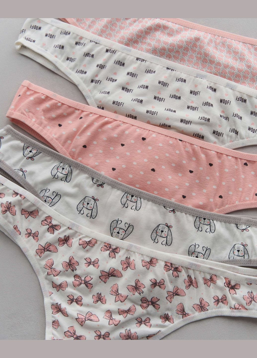 Комплект женских трусиков-стрингов 5 шт Nicoletta (340462343)