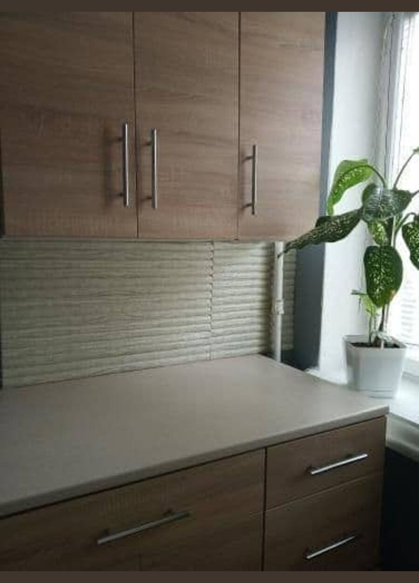 Самоклеюча декоративна 3D панель білий бамбук 700x700x8.5мм (071) SW-00000073 Sticker Wall (298284746)