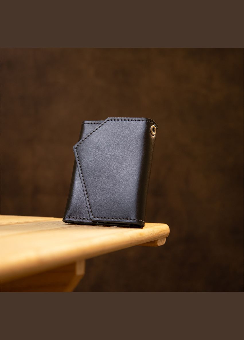 Добротная кожаная ключница 11354 Черный Grande Pelle (331907178)