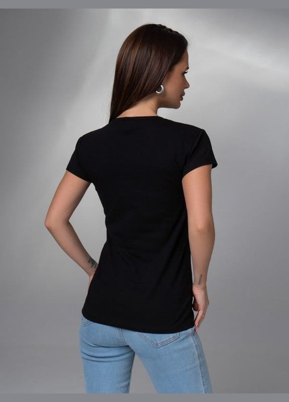 Черная летняя футболки Magnet WN20-598