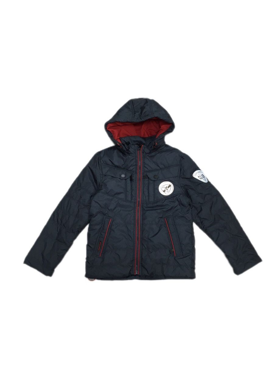 Синяя демисезонная куртка хлоп. 13-3115 diwa Модняшки