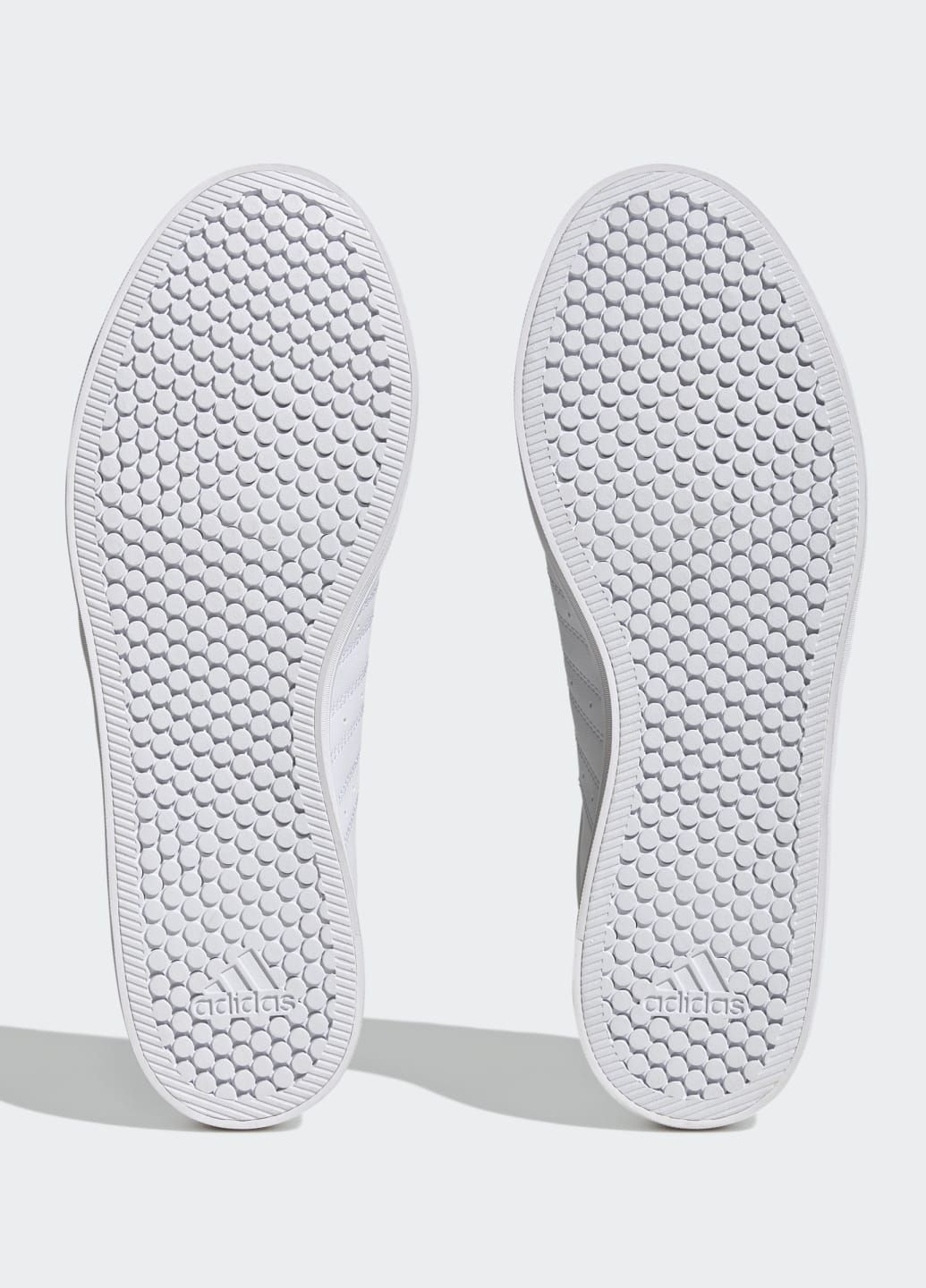 Білі всесезон кросівки vs pace 2.0 3-stripes branding synthetic nubuck adidas