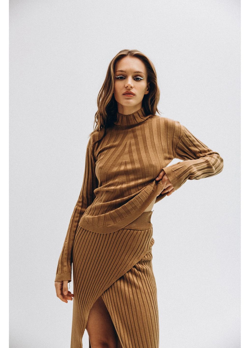 Спідниця трикотажна з розрізом Sage (365717533)