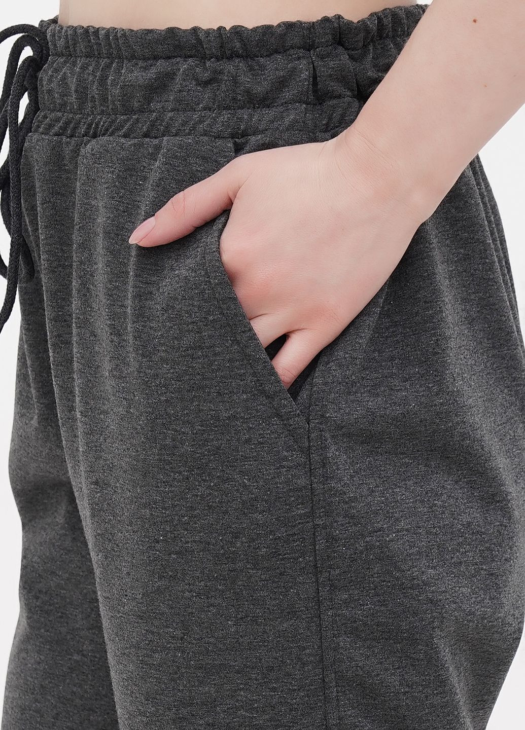 Женские брюки-джогеры с манжетами, спортивные с боковыми карманами (hb539456) HiBrand (347767416)