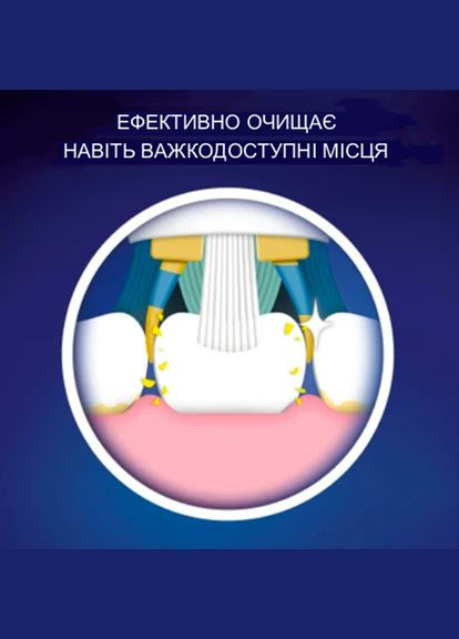 Насадки Tiefenreinigung (Floss Action) для електричних щіток Braun, комплект із 6 штук Oral-B (342113551)