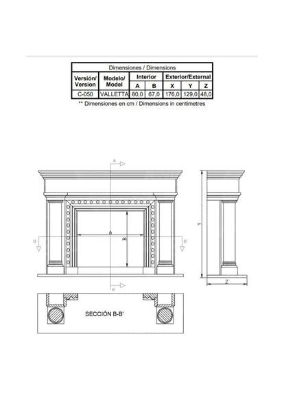 Каминная обрамление Arriaga Valletta Rosa P/Crema Schmid (370385214)