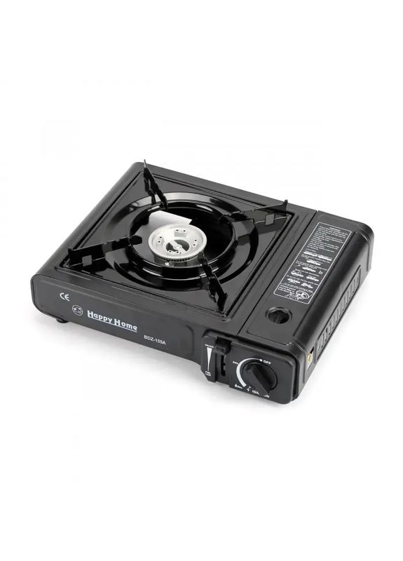 Туристичний газовий пальник плита з п'єзопідпалом так кейсом BDZ-155A (1756375584) Happy Home (322769045)