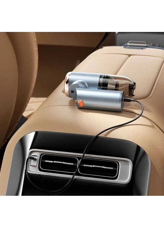 Автомобільний пилосос 5000Pа 70W Li-Ion USB-C 4000мА/г синій Vention (394056774)