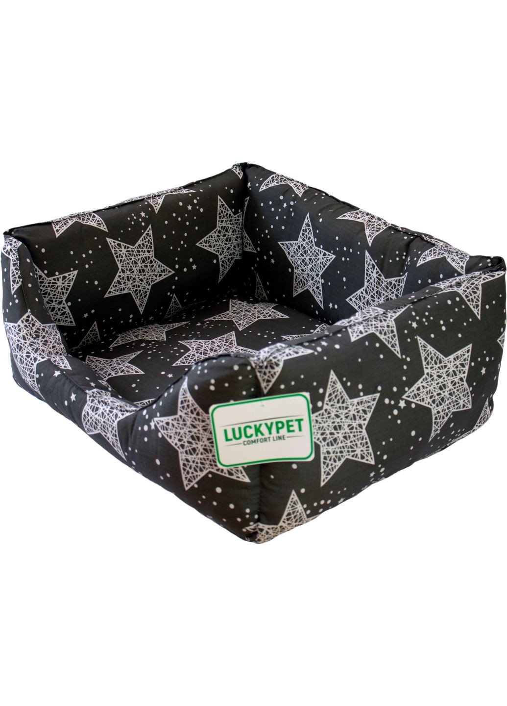 Лежак для собак і кішок Рей №3 50x65x23 см Сірий (4820224210995) Lucky Pet (313239989)