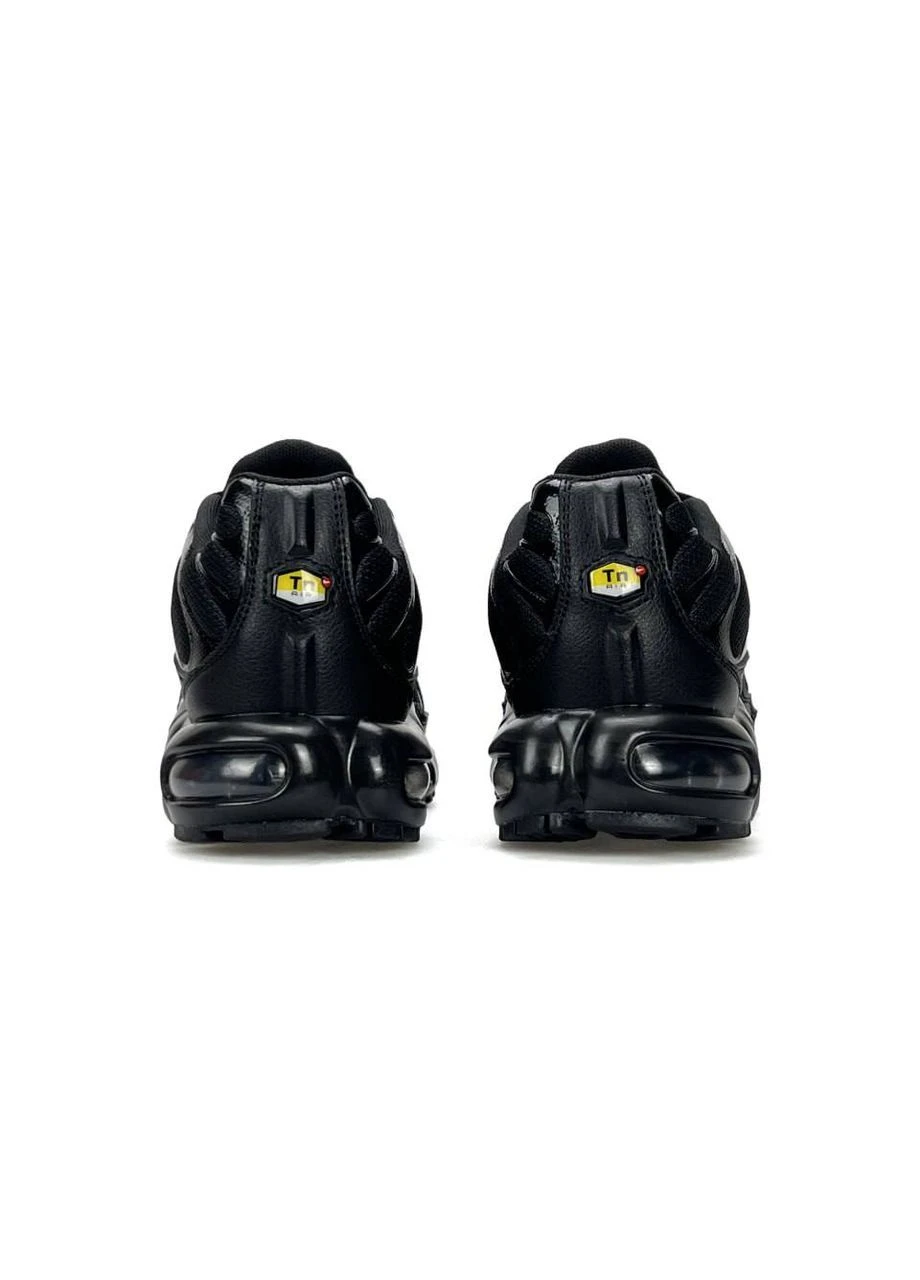 Черные демисезонные кроссовки мужские nike No Brand Air Max Plus All Black