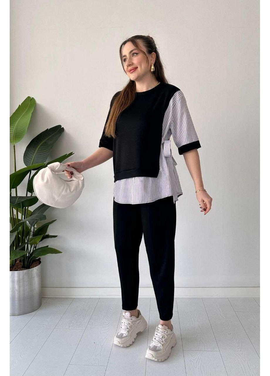 Костюм-двойка трикотаж и котон Sofia (360787681)