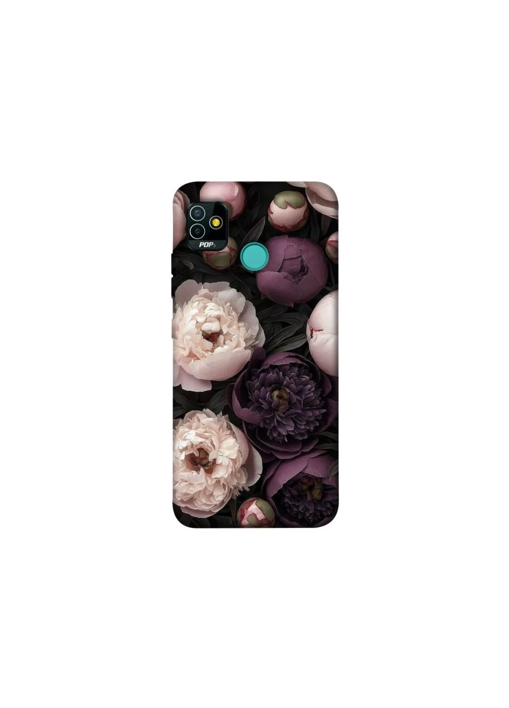 Чехол на TECNO POP 5 Heart of a Flower Frontalka (356094340)