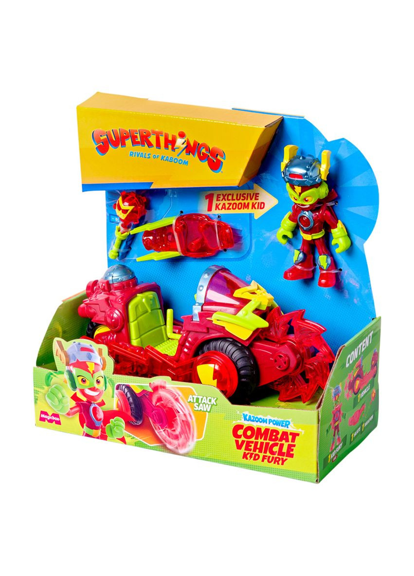 Игровой набор серии Combat Vehicles - Kid Fury SuperThings (370034644)