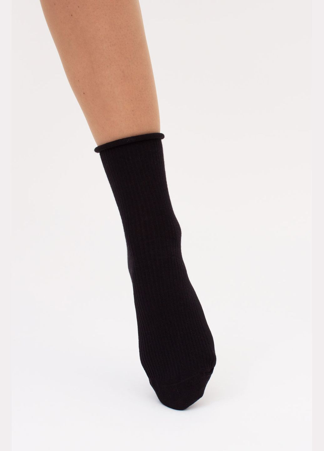 Чорні шкарпетки класичні Giulia однотонні (302297446)