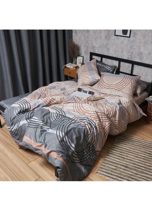 Комплект постельного белья Микросатин Premium «» King Size 220x240 наволочки 4х50х70 (MS-820007738) Moon&Star Free Spirit (356115330)