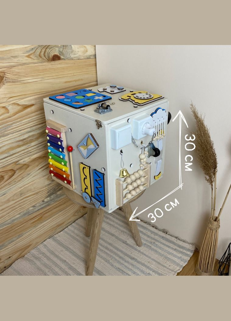 Бізікуб тумба, бізікуб з доступом в серединину, бізікуб 30х30 см No Brand (348357620)