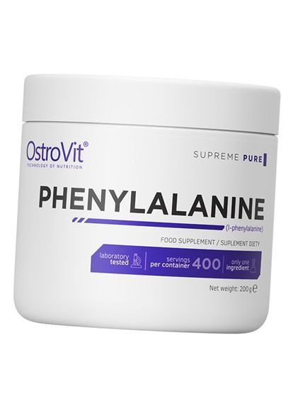 Phenylalanine 200г Без вкуса (27250024) Ostrovit (293254919)