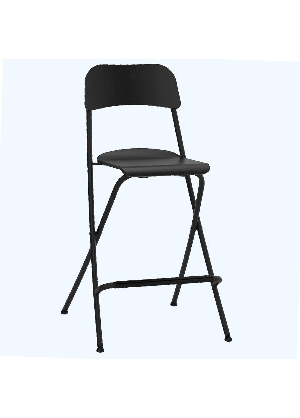 Раскладной барный стул со спинкой ИКЕА 63 см IKEA (315629084)