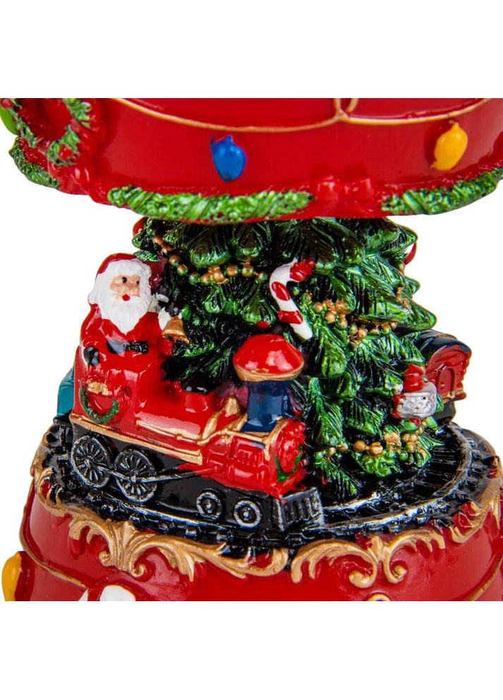 Карусель новогодняя Сказочный поезд 12 см ELISEY (366215040)