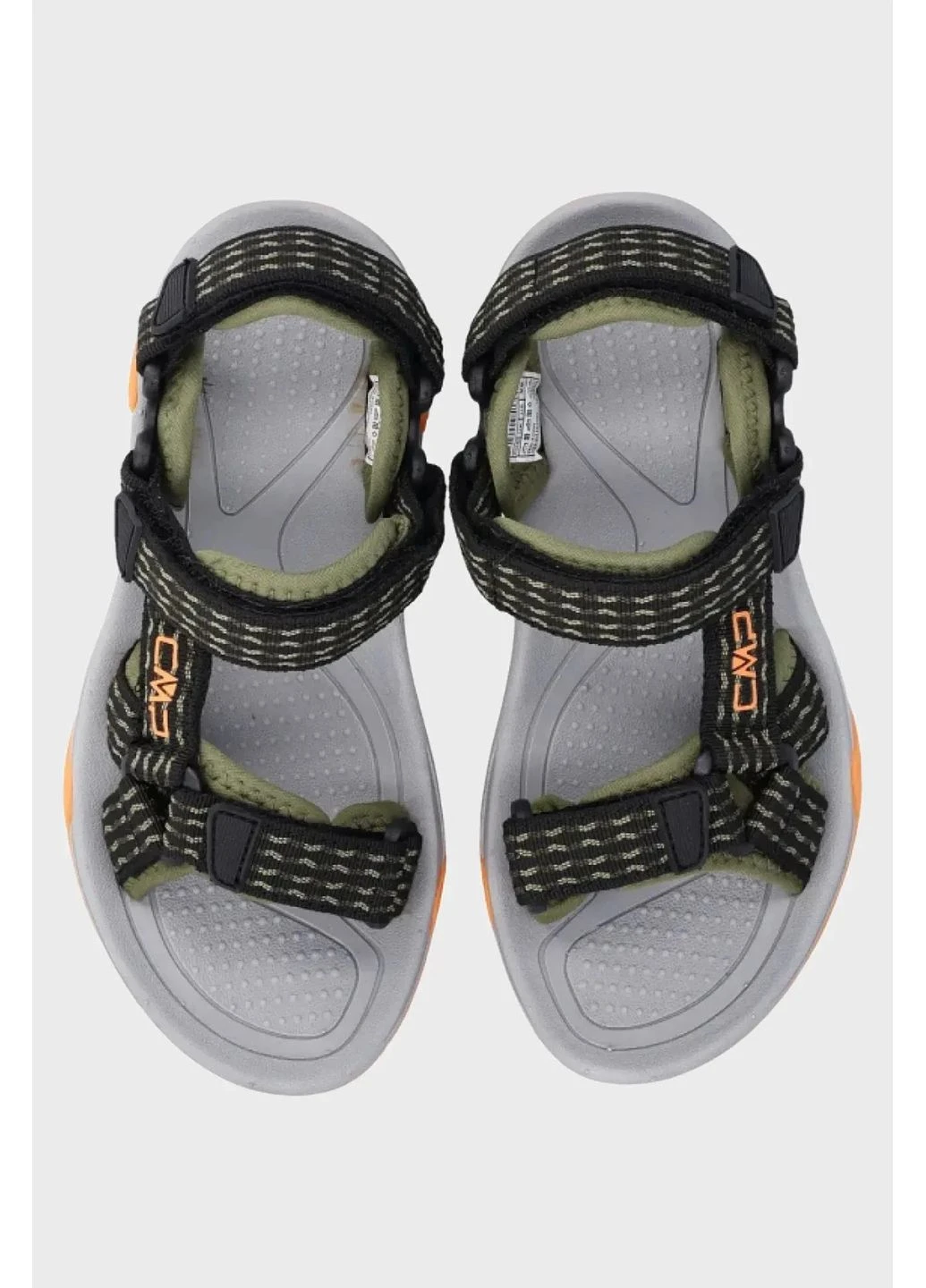 Цветные сандалии hamal hiking multi 38q9954-44ut CMP на липучке