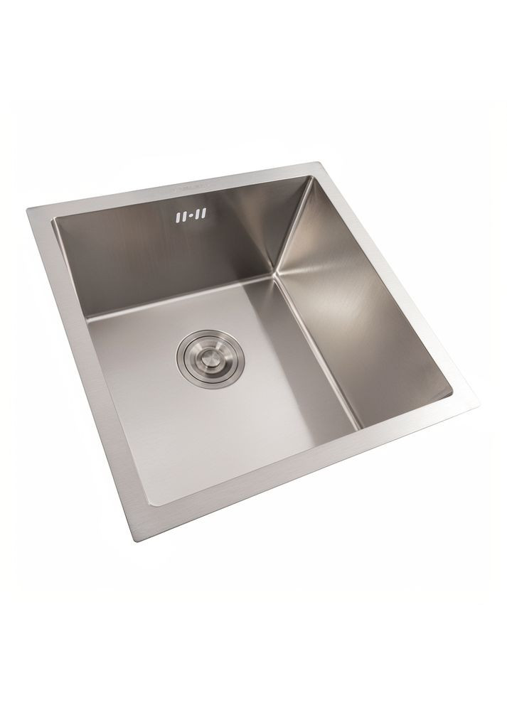 Кухонна мийка нержавійка 44*44 Handmade монтаж під стільницю (3.0/0.8) Valeso (353746831)