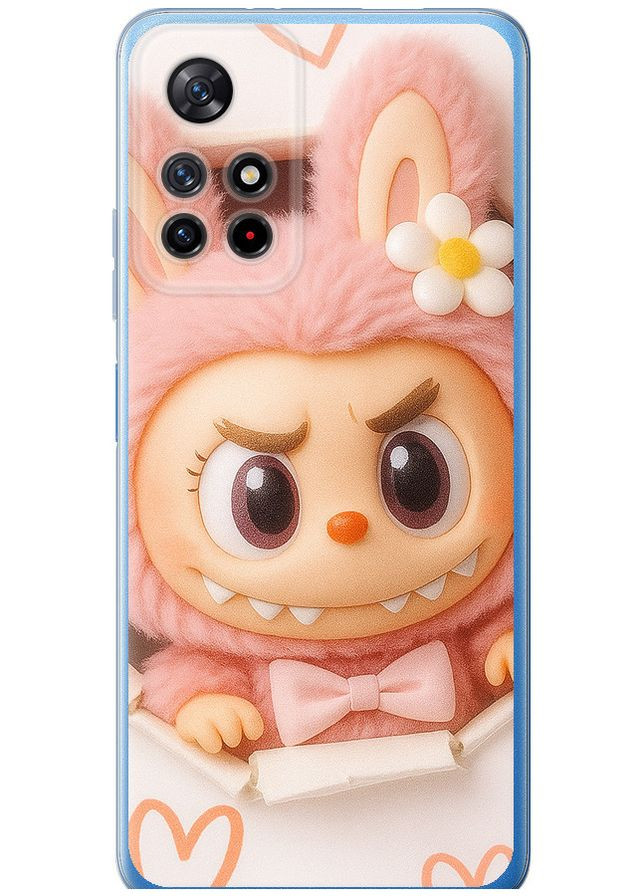 Силиконовый чехол 'Лабубу 2' для Endorphone Xiaomi Poco M4 Pro 5G (352495699)