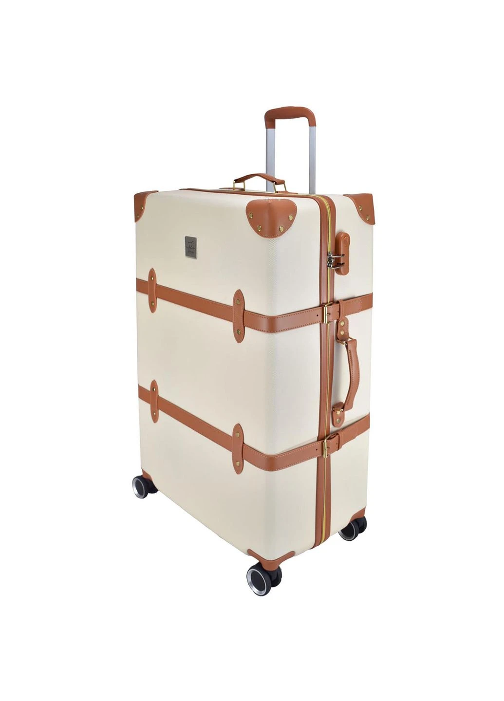 Валіза 28" (L) Ecru/Brown (T5670-4) Semi Line (315937559)