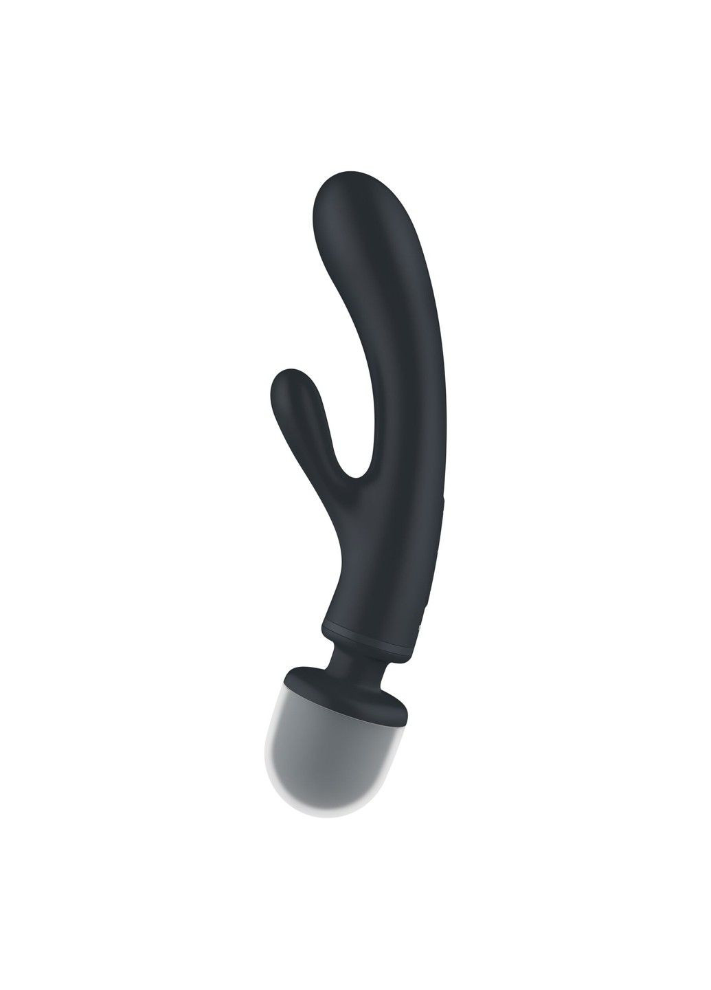 Вібратор-кролик з вібромасажером Triple Lover Grey, 3 мотори Satisfyer (333332829)