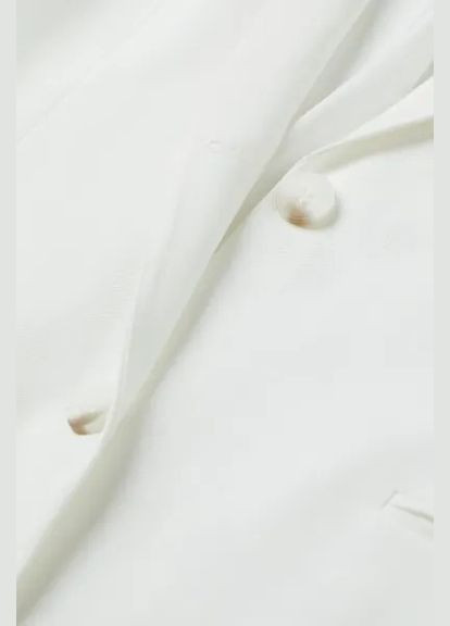 Белый женский жакет H&M -