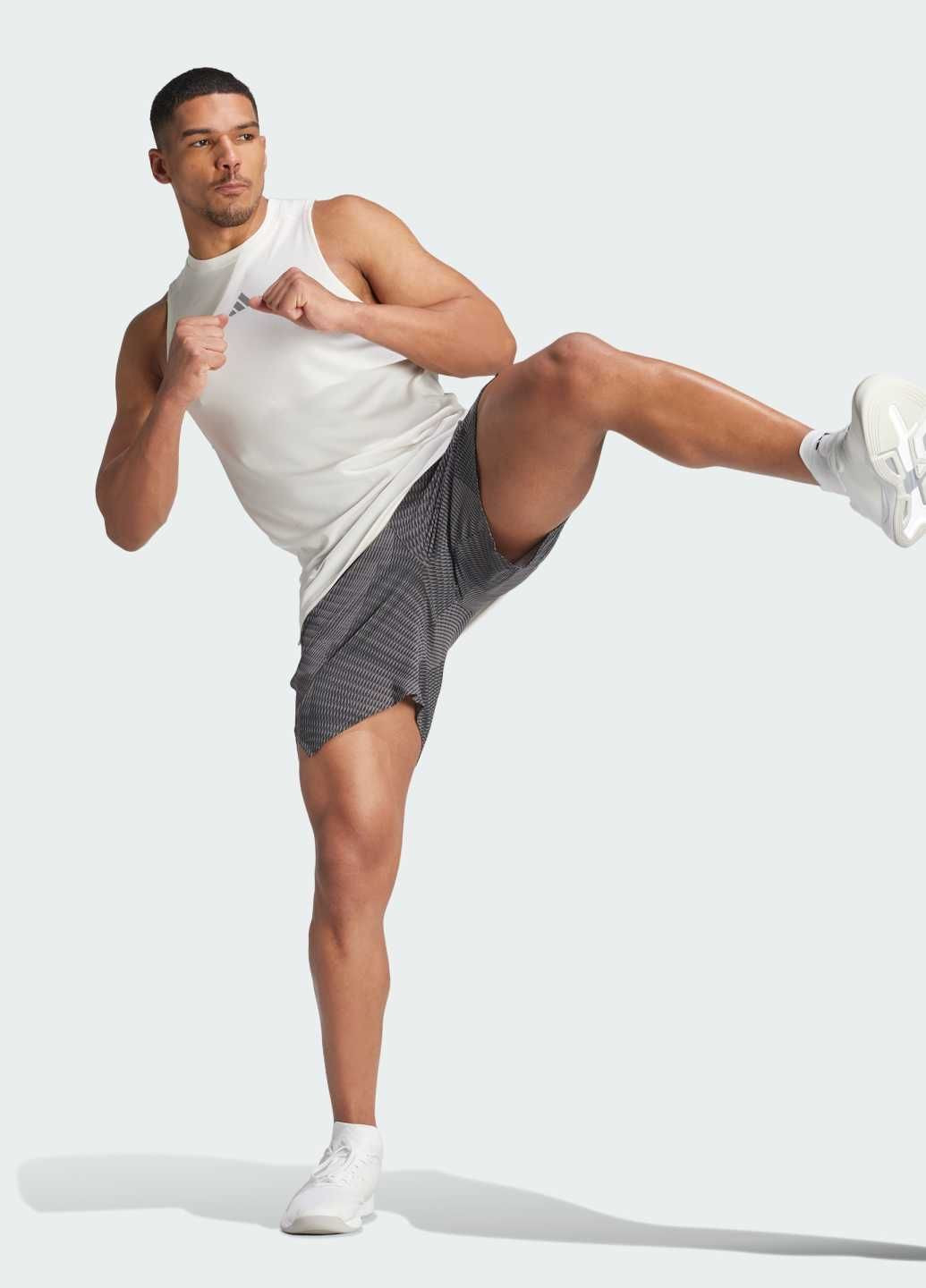 Шорты с принтом Designed for Training HIIT Workout HEAT.RDY adidas (304053508)