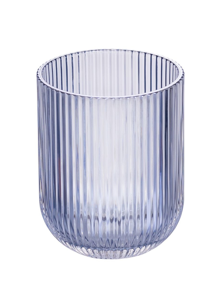 Набір склянок 6 шт скляні склянки 250 (мл) для соку, лимонаду, коктейлів склянки для напоїв Блакитний HP7112BL (A-047414) Yiwu (369723990)