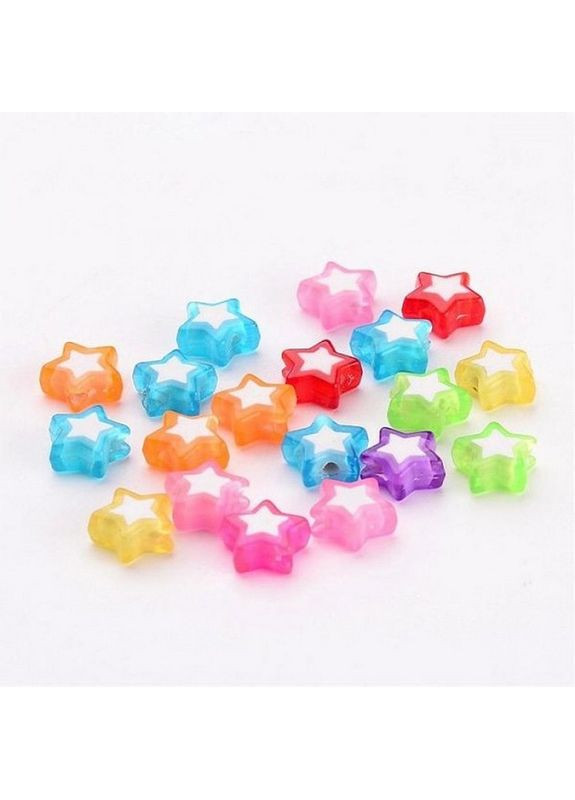 Декоративные бусинки для творчества Звёзды Dom Busin УТ100023889 в упаковке 120 шт Bambi (356347551)