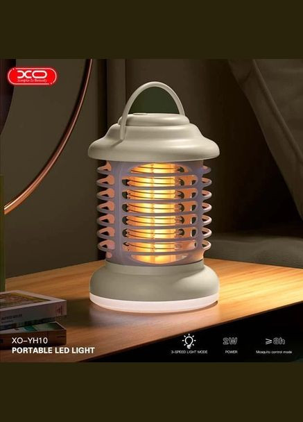 Лампа уничтожитель насекомых YH10 1200mA Outdoor Handheld Lamp + Mosquito proof Two in One XO (293346127)