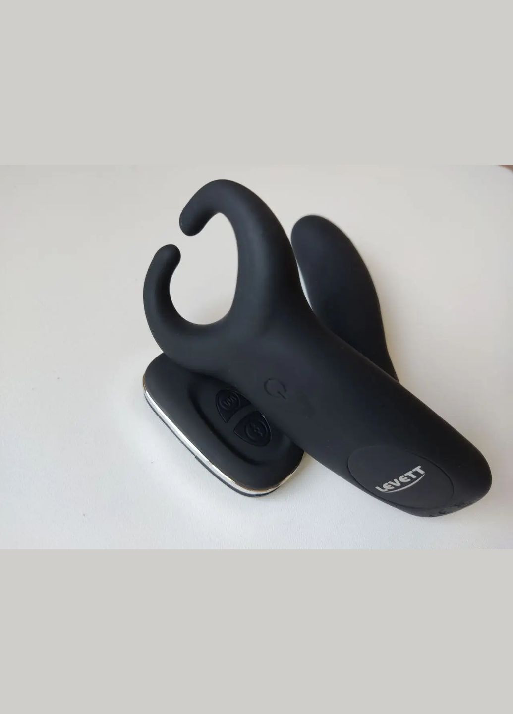 Массажер простаты Levett с двумя моторами, анальная пробка 3 в 1 с пультом, 20 режимов вибрации и пульсации STF (314860955)