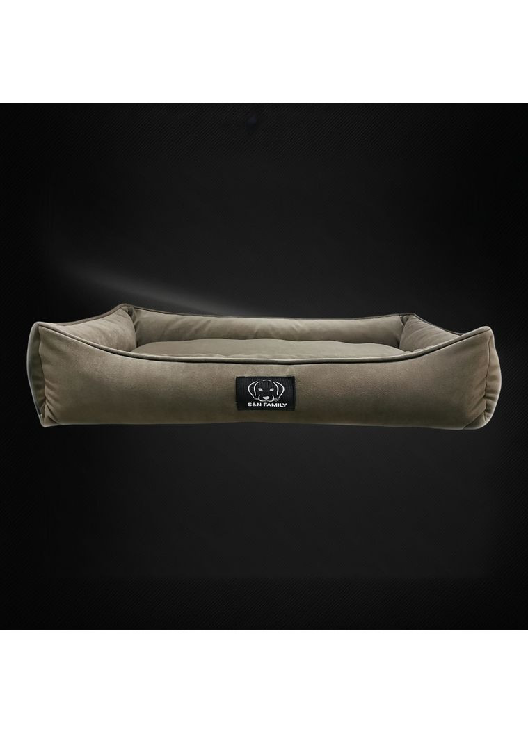 Лежанка 80х60х18см из текстиля для средних собак и котов "Bark" ( ) S&N Family (361204508)