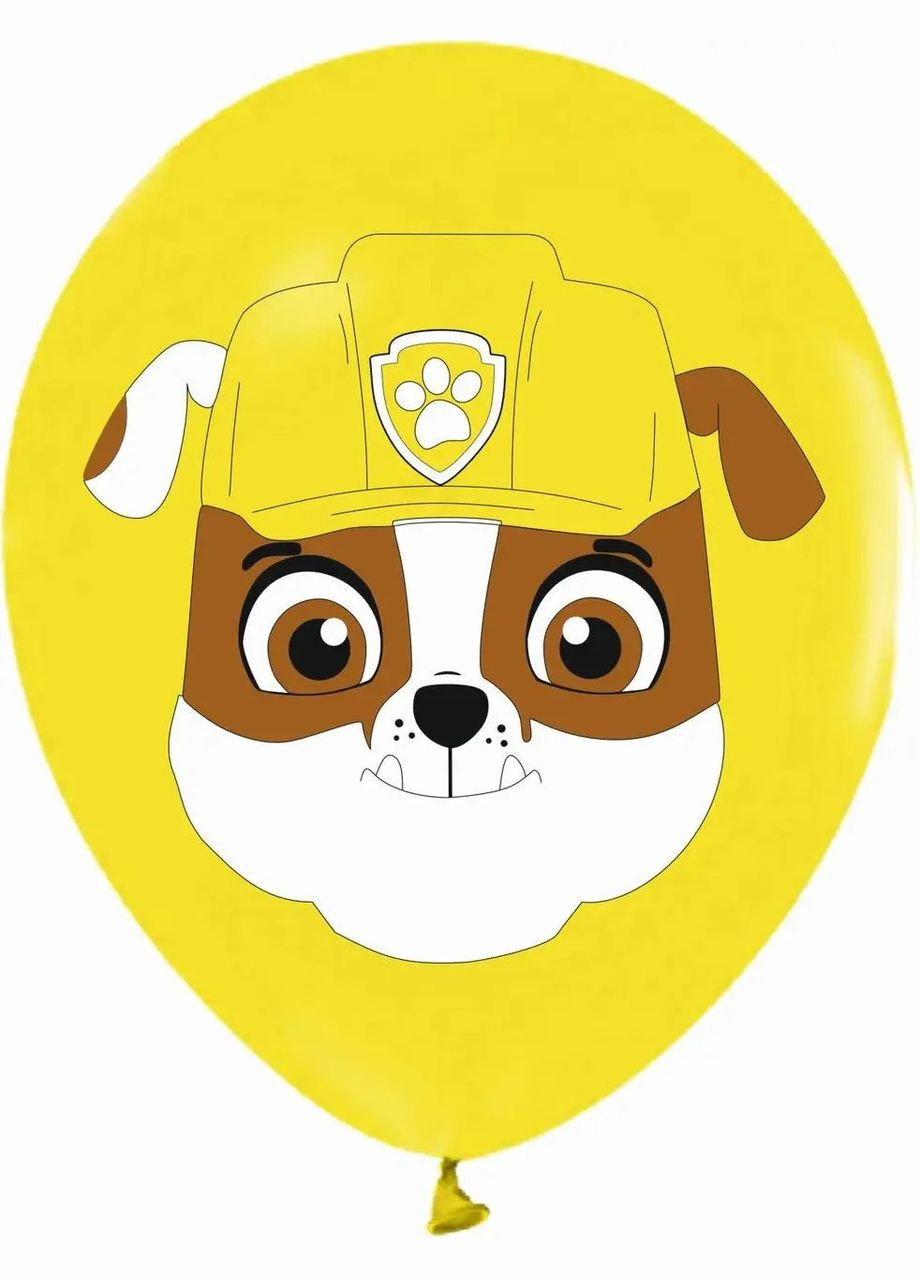 Латексна кулька 12"(30см) з малюнком "Собачка Здоровань" Balonevi (302450930)