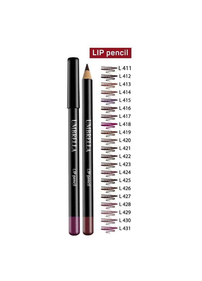 Карандаш для губ - натуральные воски Umbrella Lip Pensil (293970107)