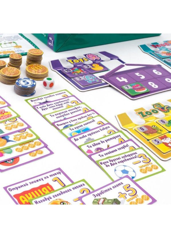 Настольная игра для детей «Играем в магазин» VT2312-06 От 5-ти лет No Brand (339780783)