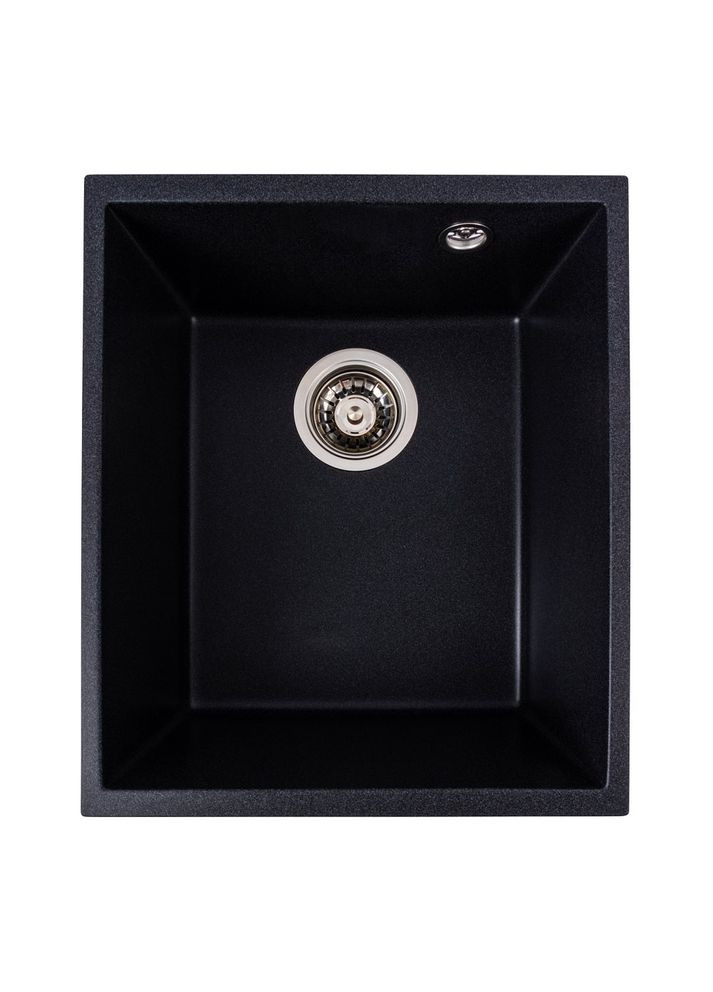 Гранітна мийка для кухні ROXY 3744 матова Карбон Valeso (358059412)